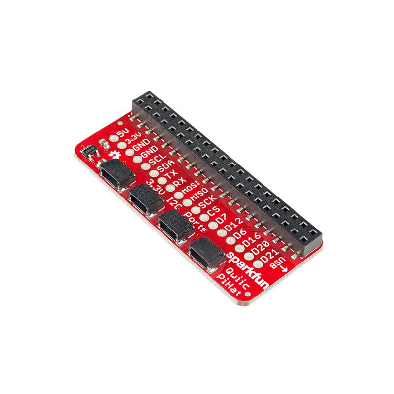 1 pcs : DEV-14459 - QWIIC HAT FOR RASPBERRY PI