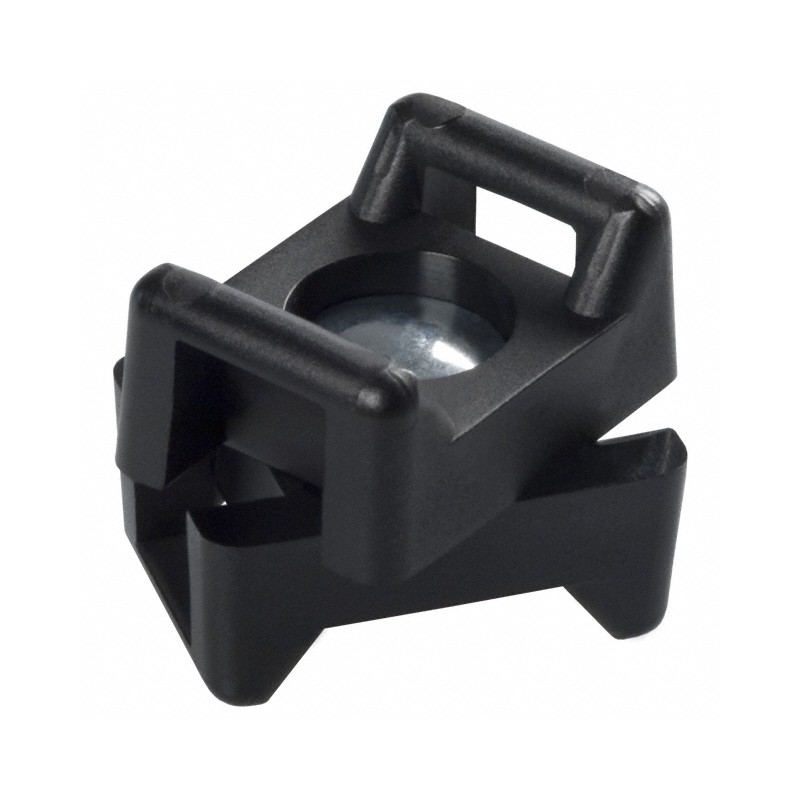 1 pcs : TM3-X2-C0Y - CABLE TIE HLDR DUAL SWIVEL BLACK