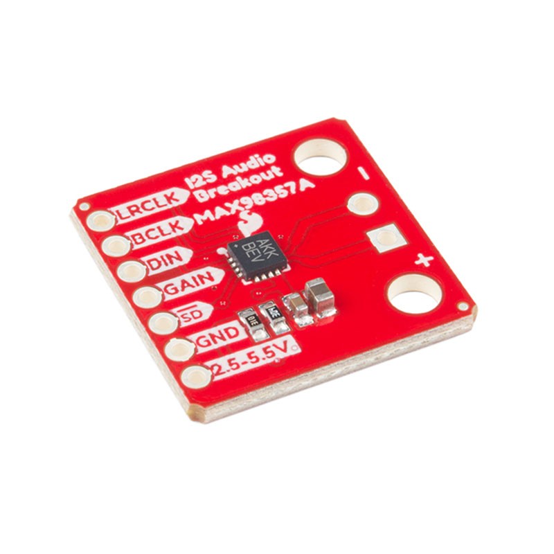 1 pcs : DEV-14809 - SPARKFUN I2S AUDIO BREAKOUT - MA