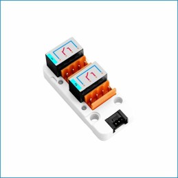 1 pcs : U131 - 2-CHANNEL SPST RELAY UNIT