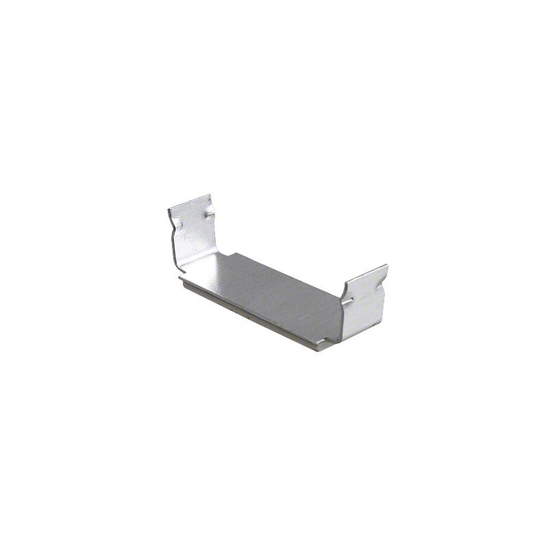 1 pcs : AFCC-16 - CBL CLIP FLAT C-TYPE SILVER ADH