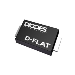 1 pcs : P4SMAJ12ADF-13 - TVS DIODE 12VWM 19.9VC D-FLAT