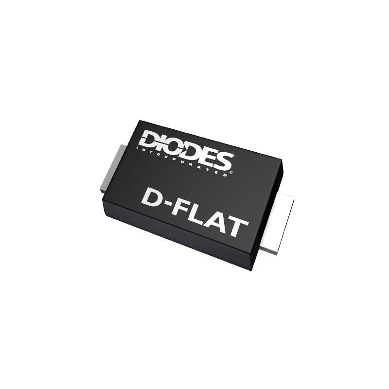 1 pcs : P4SMAJ12ADF-13 - TVS DIODE 12VWM 19.9VC D-FLAT