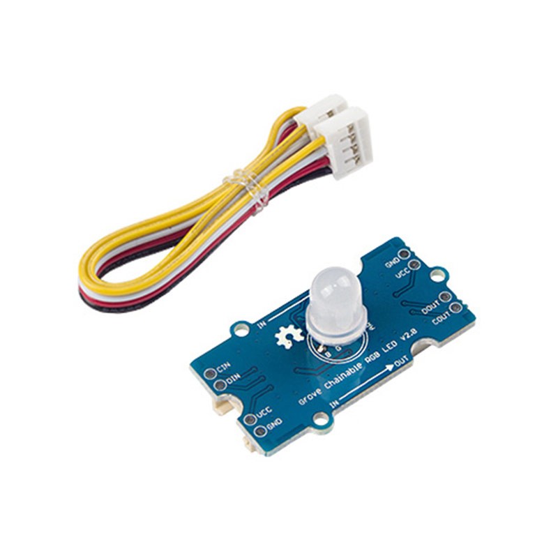 1 pcs : 104020048 - GROVE CHAINABLE RGB LED V2.0