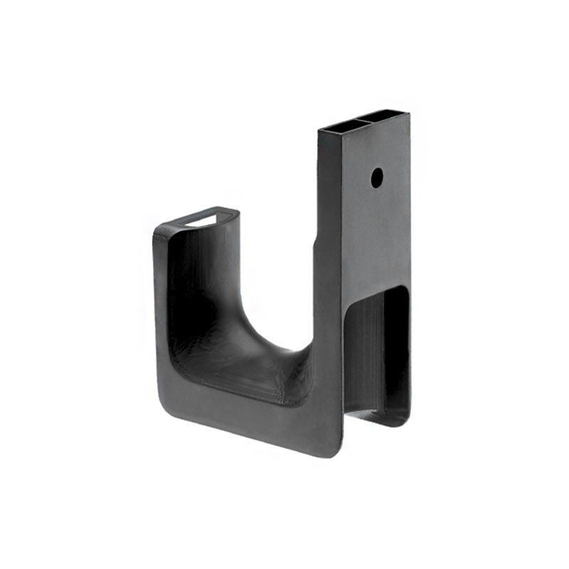 1 pcs : JP2W-L20 - CBL SPRT J-HOOK BLACK WALL MNT