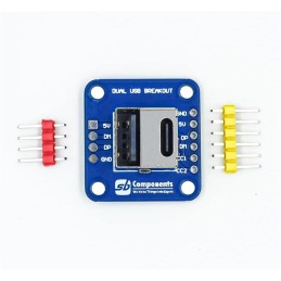 1 pcs : SKU25756 - DUAL USB BREAKOUT