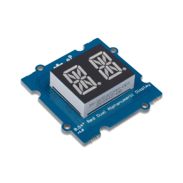 1 pcs : 104020132 - GROVE - 0.54' RED DUAL ALPHANUME