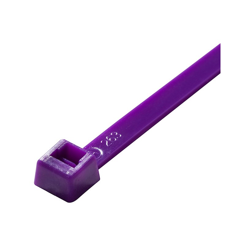 100 pcs : AL-07-50-7-C - STANDARD CABLE TIES, 50 LB, 7 IN