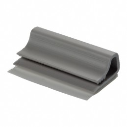 1 pcs : CFCC-3-05A-RT - CBL CLIP FLAT C-TYPE WHITE ADH