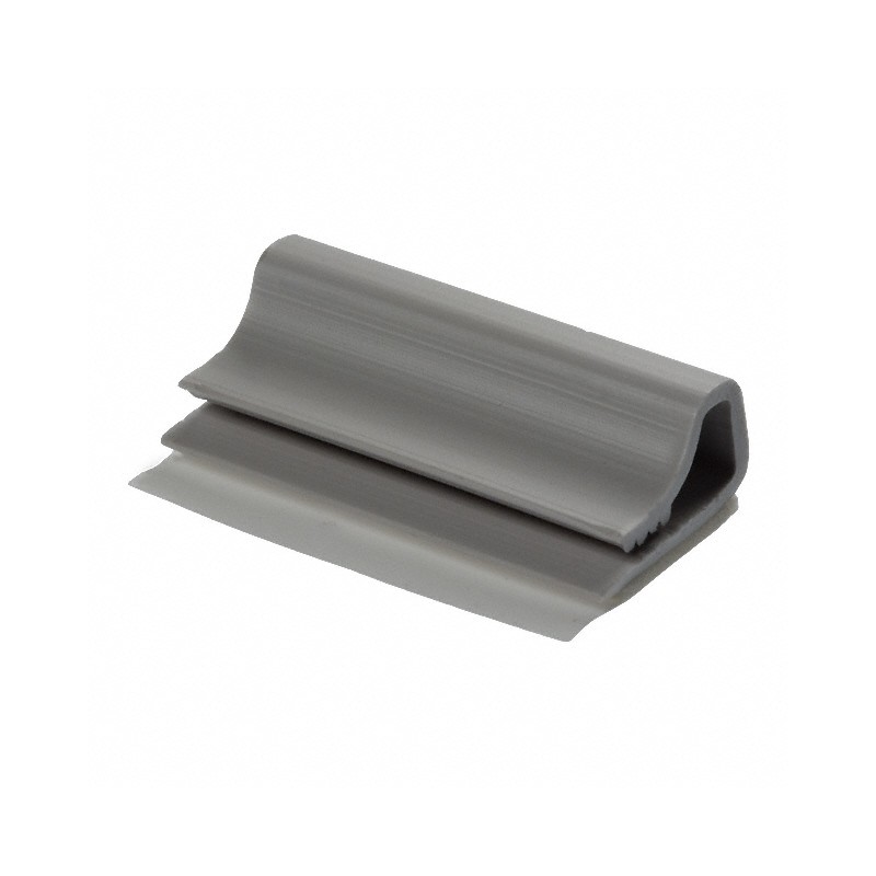 1 pcs : CFCC-3-05A-RT - CBL CLIP FLAT C-TYPE WHITE ADH