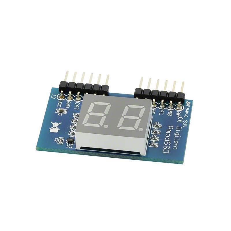 1 pcs : 410-126 - PMODSSD SEVEN SEGMENT DISPLAY