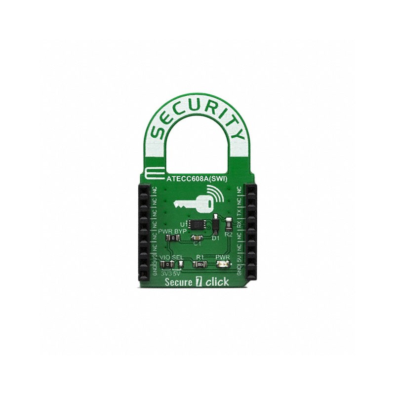 1 pcs : MIKROE-3915 - SECURE 7 CLICK