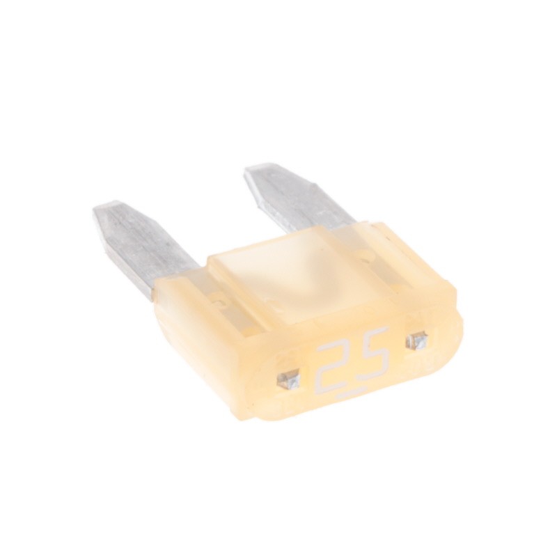 1 pcs : 0297025.WXT - FUSE AUTO 25A 32VDC BLADE MINI