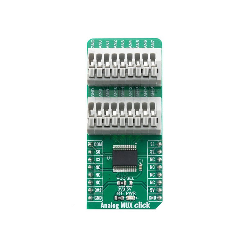 1 pcs : MIKROE-4111 - ANALOG MUX CLICK