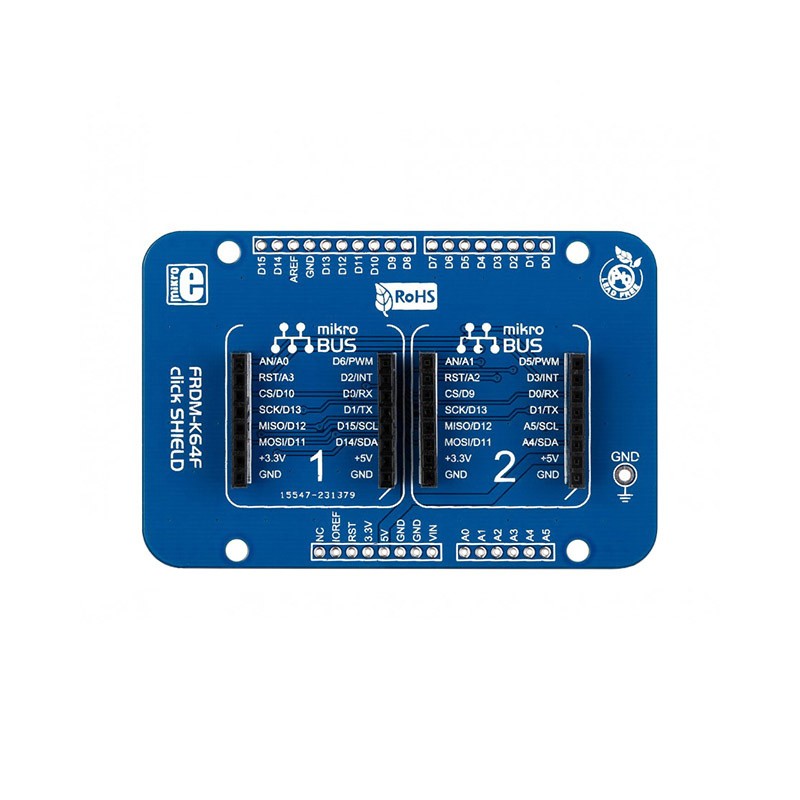 1 pcs : MIKROE-1794 - CLICK SHIELD FOR FRDM-K64F