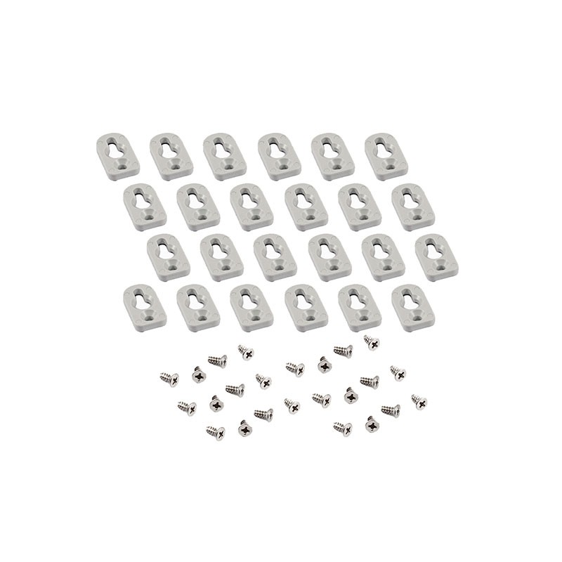 1 pcs : - Hammond Manufacturing 1557FOOT2GY-24