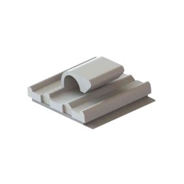 1 pcs : WCK-280-01A4-RT - CBL CLIP C-TYPE NATURAL ADHESIVE