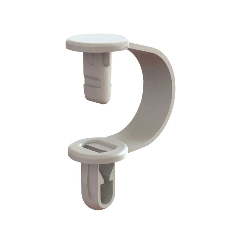 1 pcs : CH-1-01 - CBL CLIP BENDABLE NAT PUSH IN