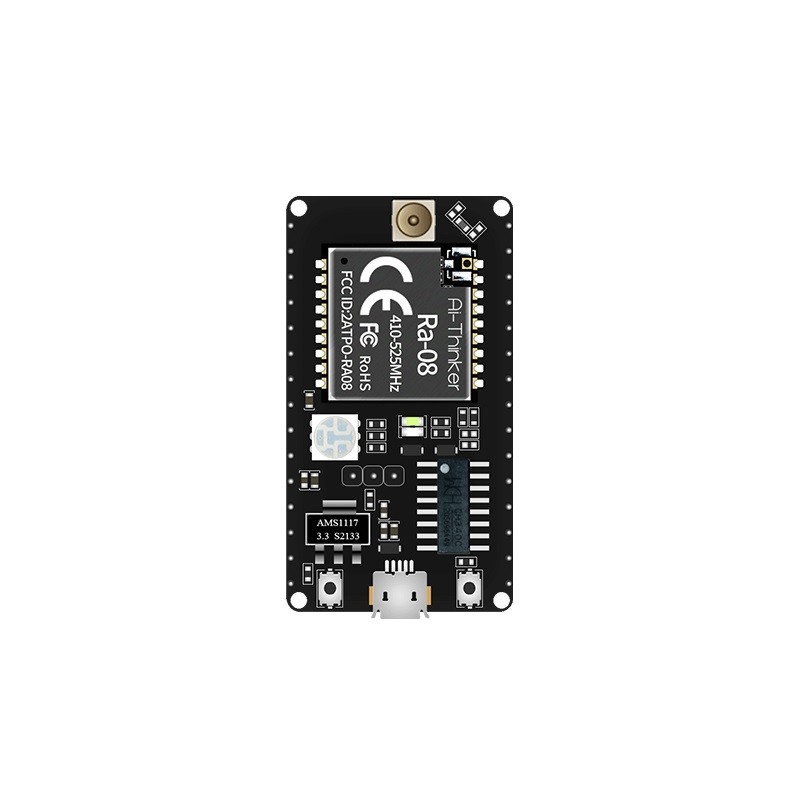 1 pcs : RA-08-KIT - LORAWAN BREAKOUT BOARD,BASED ON