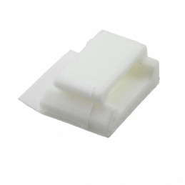 1 pcs : MWSSEB-1-19A-RT - CBL CLIP WIRE SADDLE NATURAL ADH