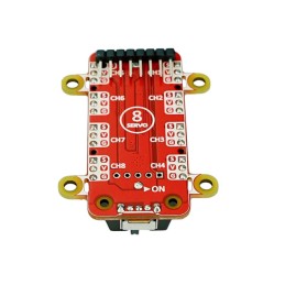 1 pcs : U076-B - M5STICKC 8-CHANNEL SERVO DRIVER