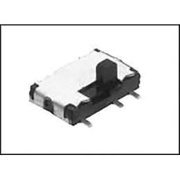 5 pcs - Alps Alpine Surface Mount Slide Switch DPDT Latching 300 mA Slide