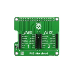 1 pcs : MIKROE-1879 - DEV BOARD PI2 CLICK SHIELD