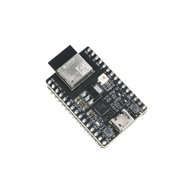 1 pcs : ESP32-C3-DEVKITC-02 - ESP32-C3-WROOM-02 DEV BRD