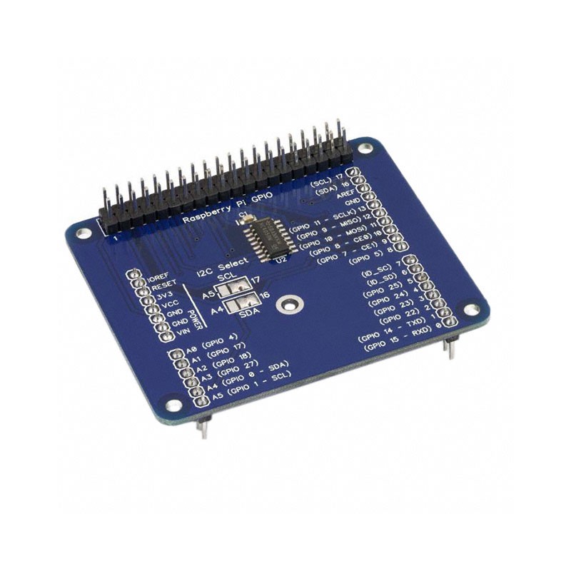 1 pcs : PIS-1353 - ARDUINO UNO TO RASPBERRY PI ADAP