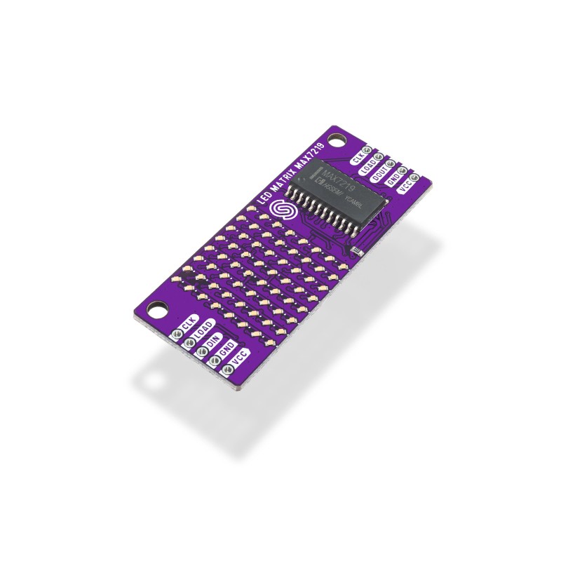 1 pcs : 333150 - 8X8 LED MATRIX PURPLE MAX7219