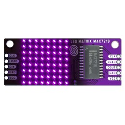 1 pcs : 333150 - 8X8 LED MATRIX PURPLE MAX7219