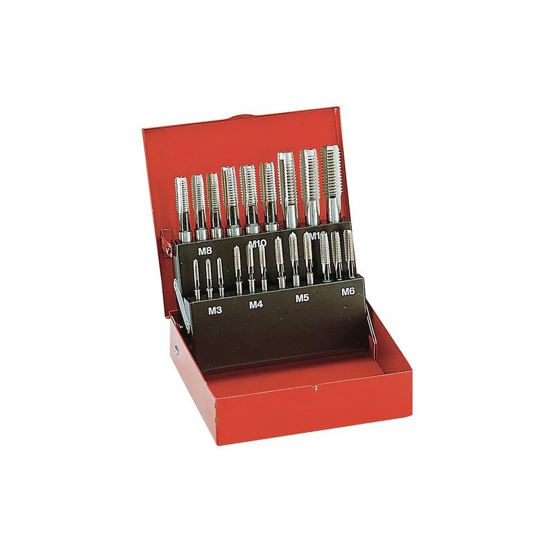 1 pcs - Facom Tap Set, M3, M4, M5, M6, M8, M10, M12 Thread, Metric Standard