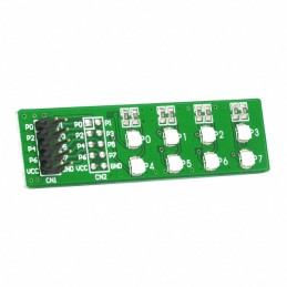 1 pcs : MIKROE-571 - BOARD EASYLED W/RED DIODES