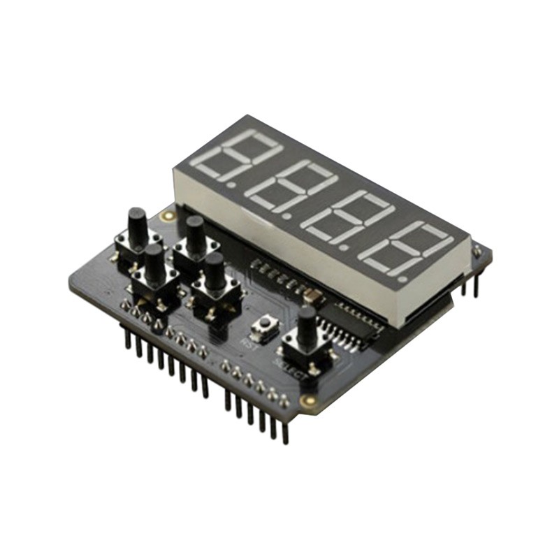 1 pcs : DFR0382 - 7 SEGMENT LED KEYPAD SHIELD FOR