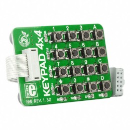 1 pcs : MIKROE-86 - KEYPAD BOARD 4X4 PB