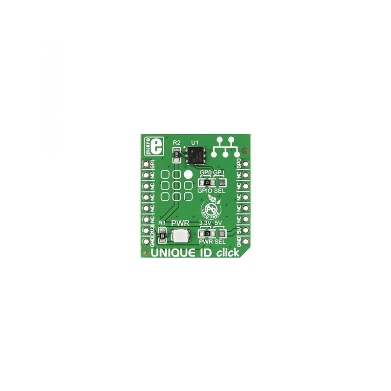 1 pcs : MIKROE-1819 - DEV BOARD UNIQUE ID CLICK