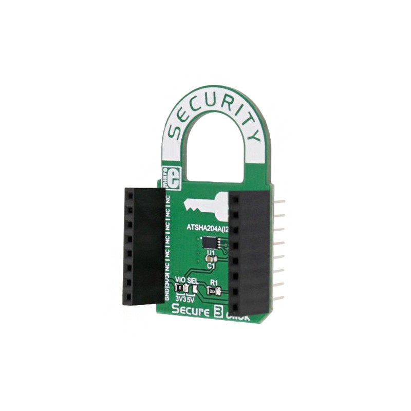 1 pcs : MIKROE-2761 - SECURE 3 CLICK