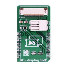 1 pcs : MIKROE-3044 - 4D-DISPLAY CLICK