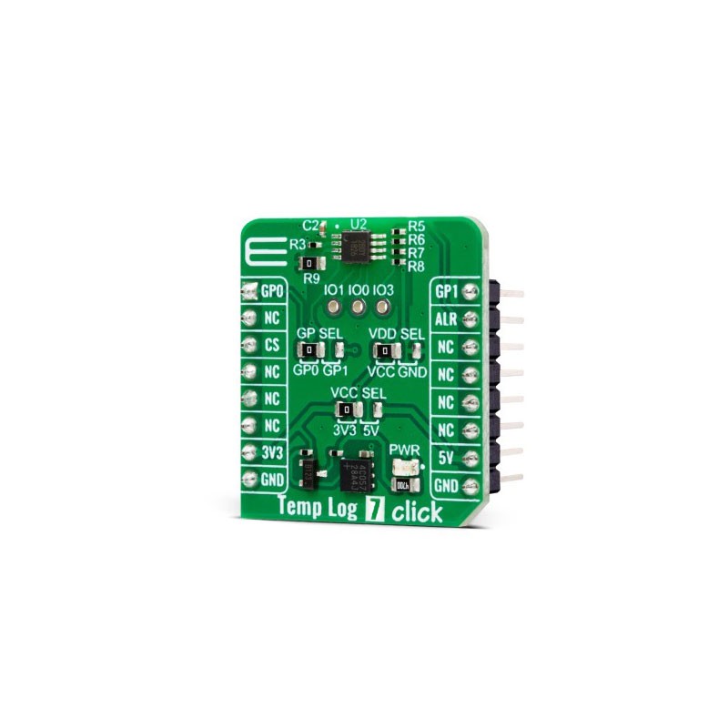 1 pcs : MIKROE-5598 - TEMP-LOG 7 CLICK