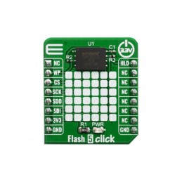 1 pcs : MIKROE-3780 - FLASH 5 CLICK