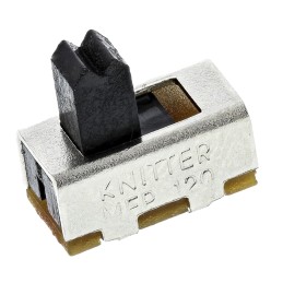 5 pcs - KNITTER-SWITCH PCB Slide Switch SPST 350 mA @ 30 V dc Slide