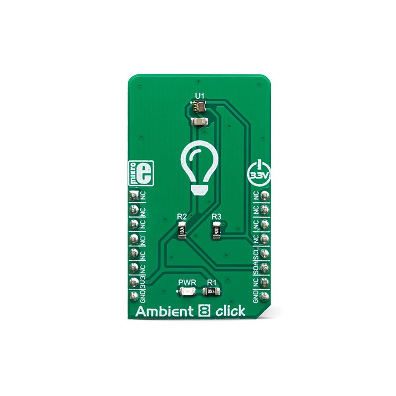 1 pcs : MIKROE-3452 - AMBIENT 8 CLICK