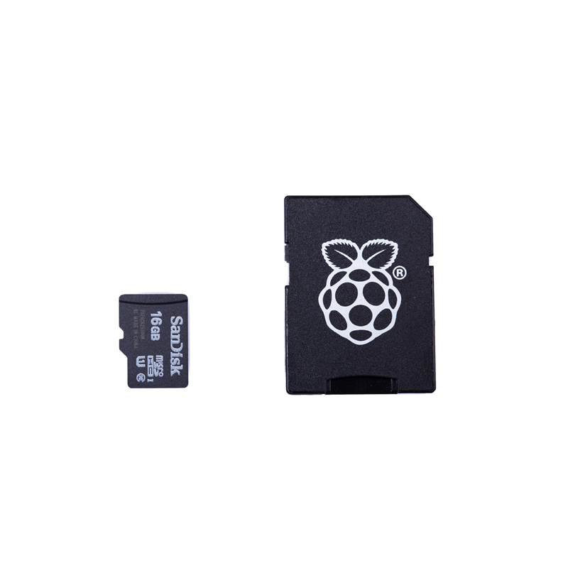 1 pcs : SC0252L - 16GB SD CARD NOOBS SOFTWARE