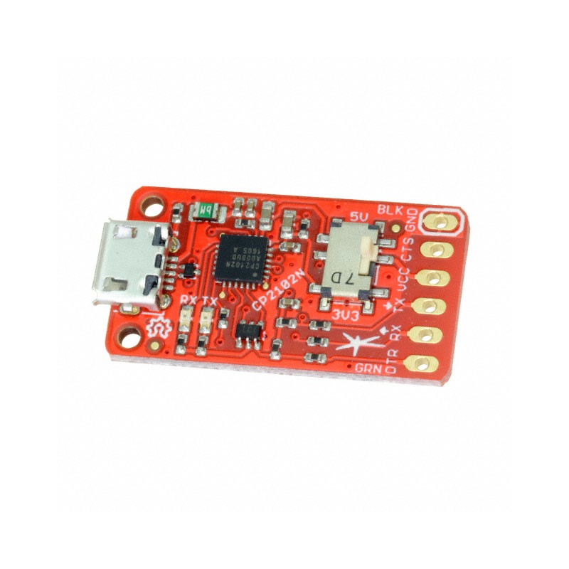 1 pcs : 201885 - CP2102N BREAKOUT LIGHT (SILABS C