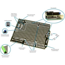 1 pcs : PTS-00153-211 - PROTOTYPING SHIELD FOR ARDUINO K