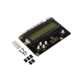 1 pcs : DFR0514 - I2C 16X2 RGB LCD + KEYPAD HAT