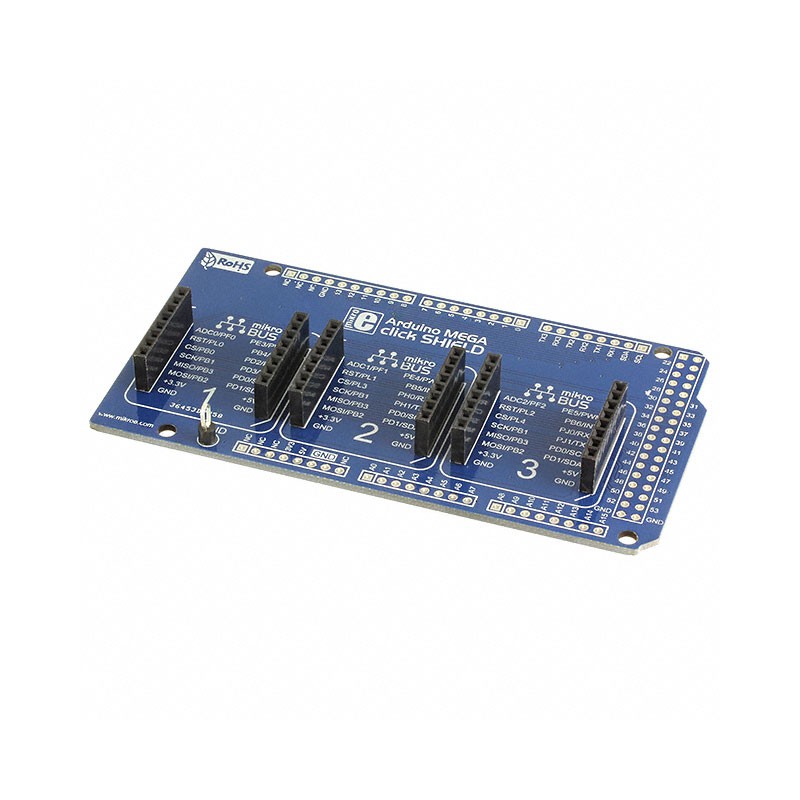 1 pcs : MIKROE-1900 - BOARD ARDUINO MEGA CLICK SHIELD