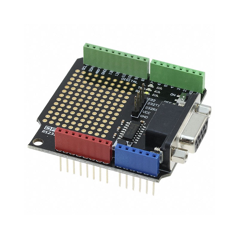 1 pcs : DFR0258 - RS232 SHIELD FOR ARDUINO