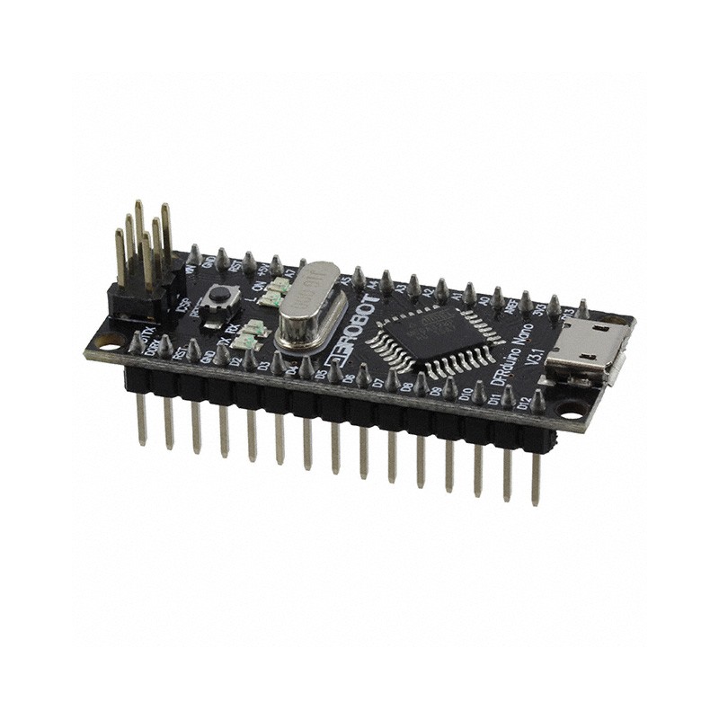 1 pcs : DFR0010 - DFRDUINO NANO ATMEGA328 EVAL BRD