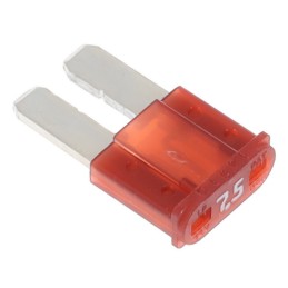 1 pcs : 032707.5UXS - FUSE AUTO 7.5A 32VDC BLADE MICRO